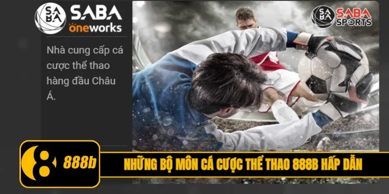 Những bộ môn cá cược thể thao 888B hấp dẫn